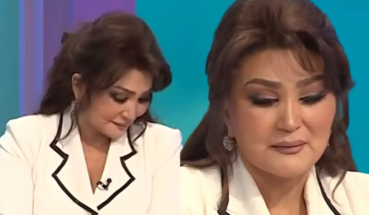 Nazpəri Dostəliyeva canlı efirdə ağladı: ''Darıxdığım var'' - VİDEO