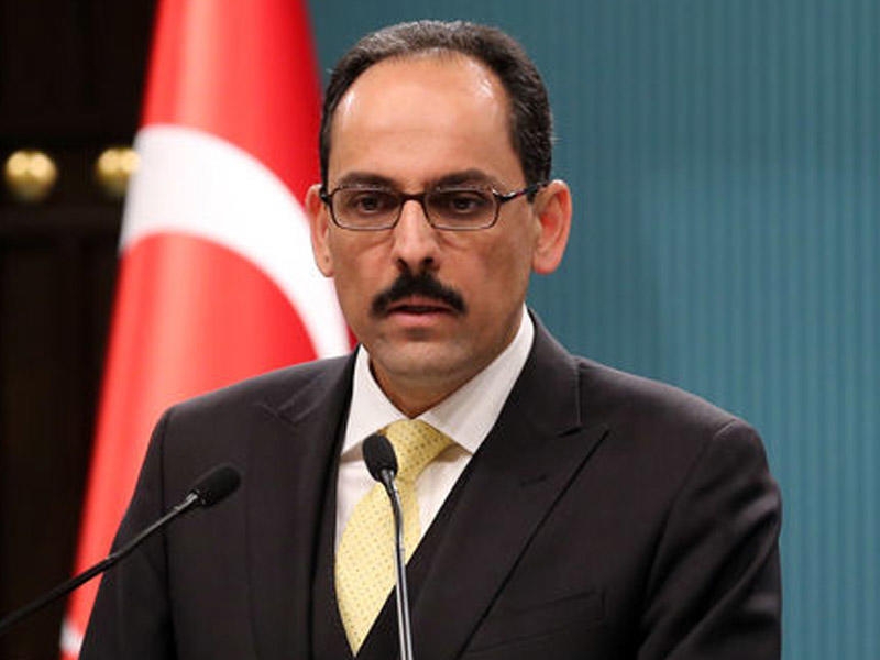 İbrahim Kalın İsmayıl Haniyə ilə danışdı