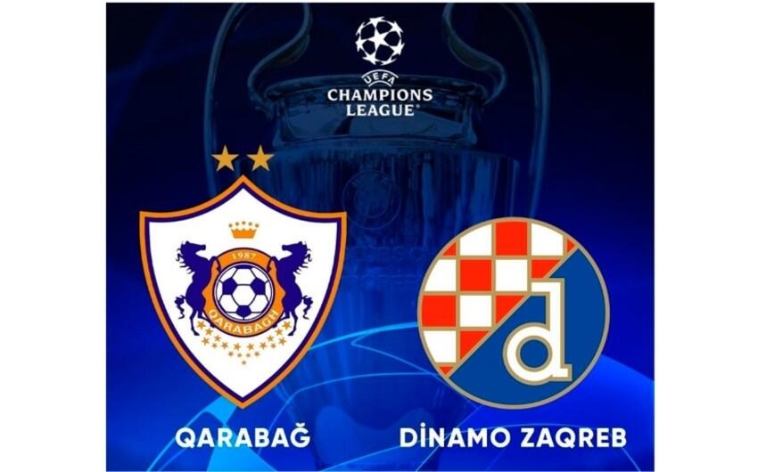 ''Qarabağ''ın ''Dinamo'' ilə oyununun başlama saatı dəqiqləşdi