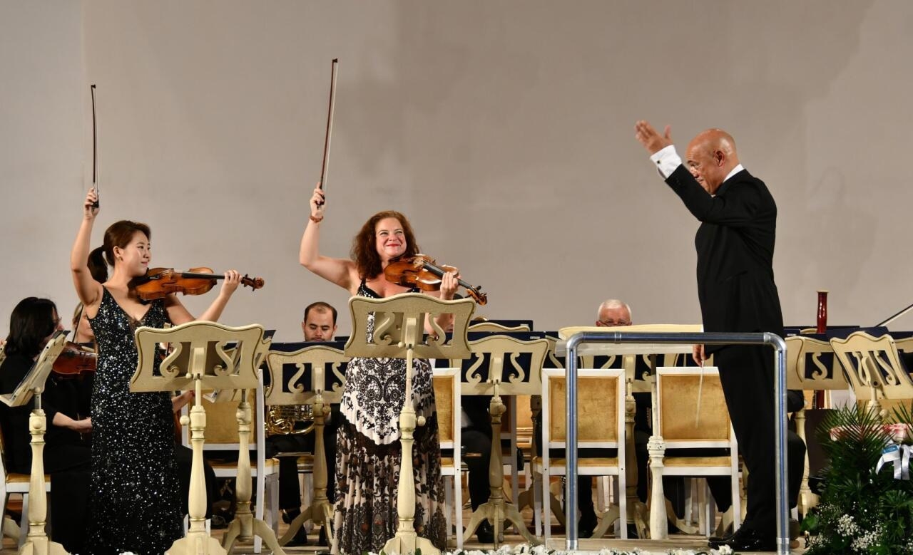 Filarmoniyada Üzeyir Hacıbəyli XVI Beynəlxalq Musiqi Festivalının çərçivəsində növbəti konsert keçirilib – FOTO