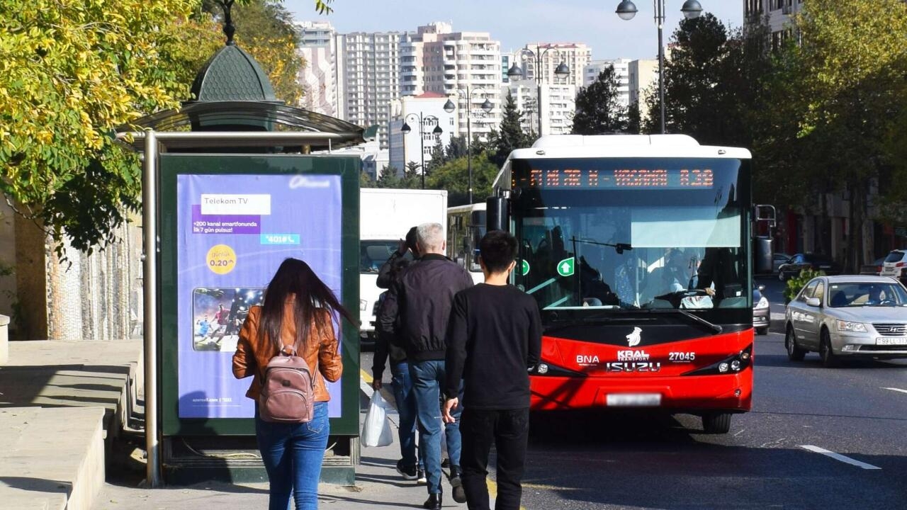 Fevralın 1-dən bu avtobusların hərəkət sxemi dəyişdirilir