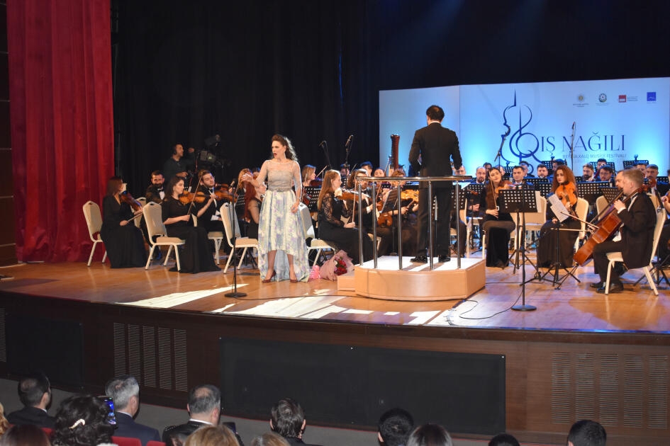 Qəbələdə “Qış nağılı” Beynəlxalq Musiqi Festivalının açılışı olub - FOTO