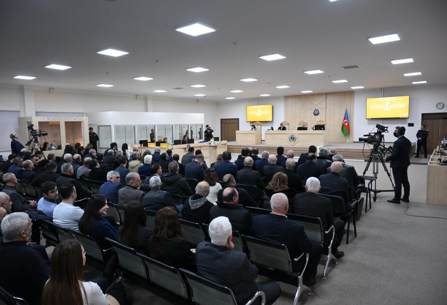 Ruben Vardanyanın təqsirləndirildiyi cinayət işinin məhkəmə baxışı davam etdirilib