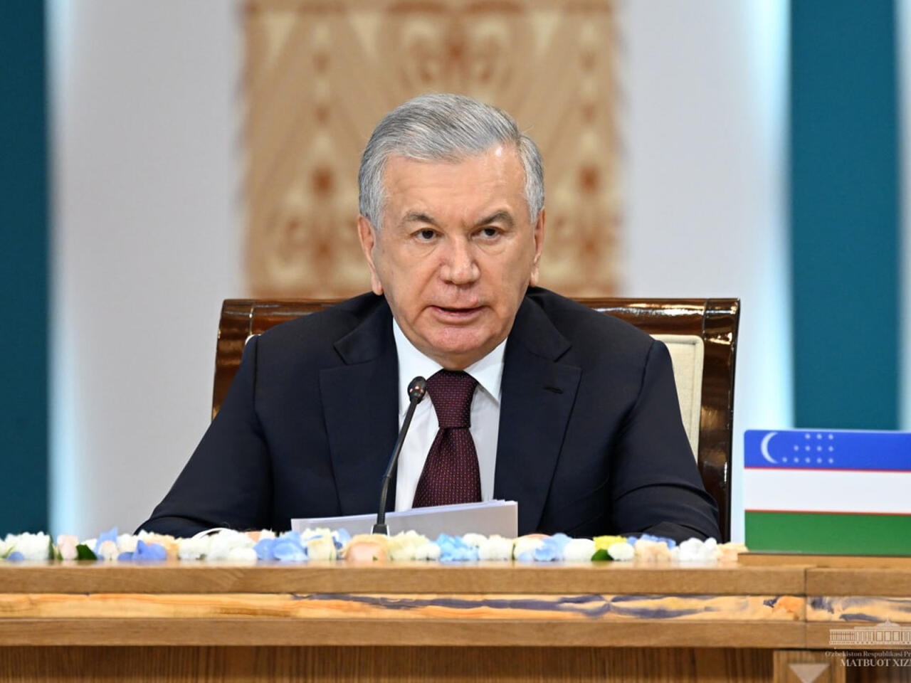 Özbəkistan Prezidenti Şavkat Mirziyoyev Azərbaycana dövlət səfərinə gəlib