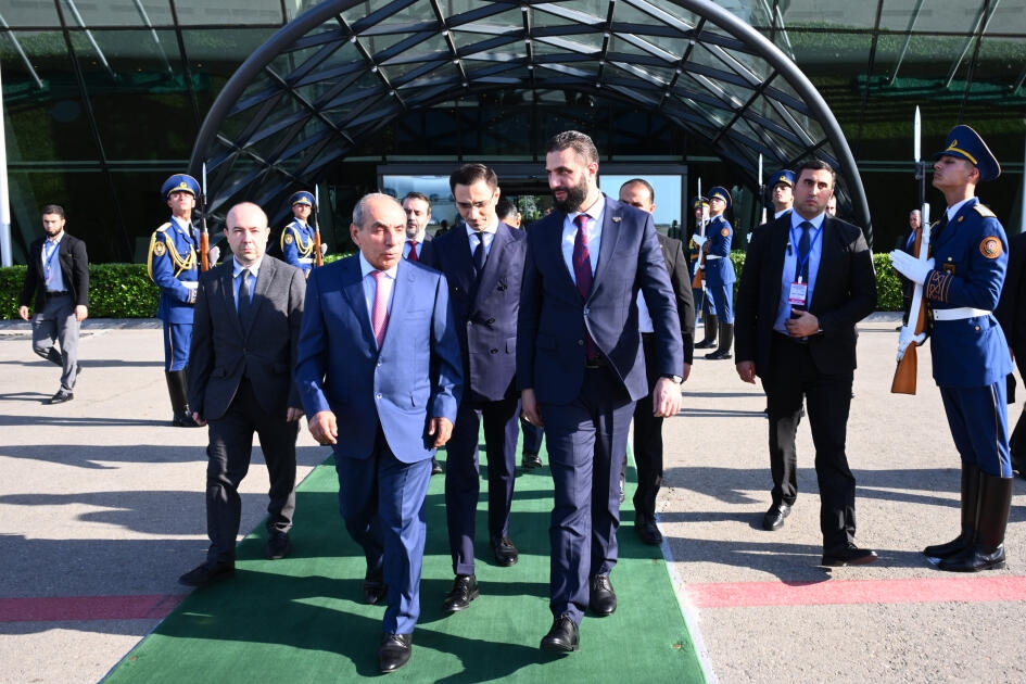 Əhməd Əl Şaraanın Azərbaycana səfəri başa çatıb - FOTO