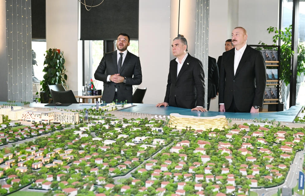 İlham Əliyev və Qurbanqulu Berdiməhəmmədov “Sea Breeze”də olublar - FOTO