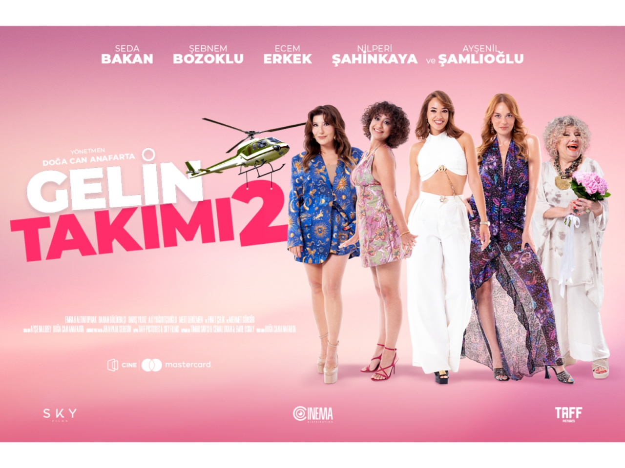 “CineMastercard”da türk romantik komediyası “Gelin Takımı 2” - VİDEO