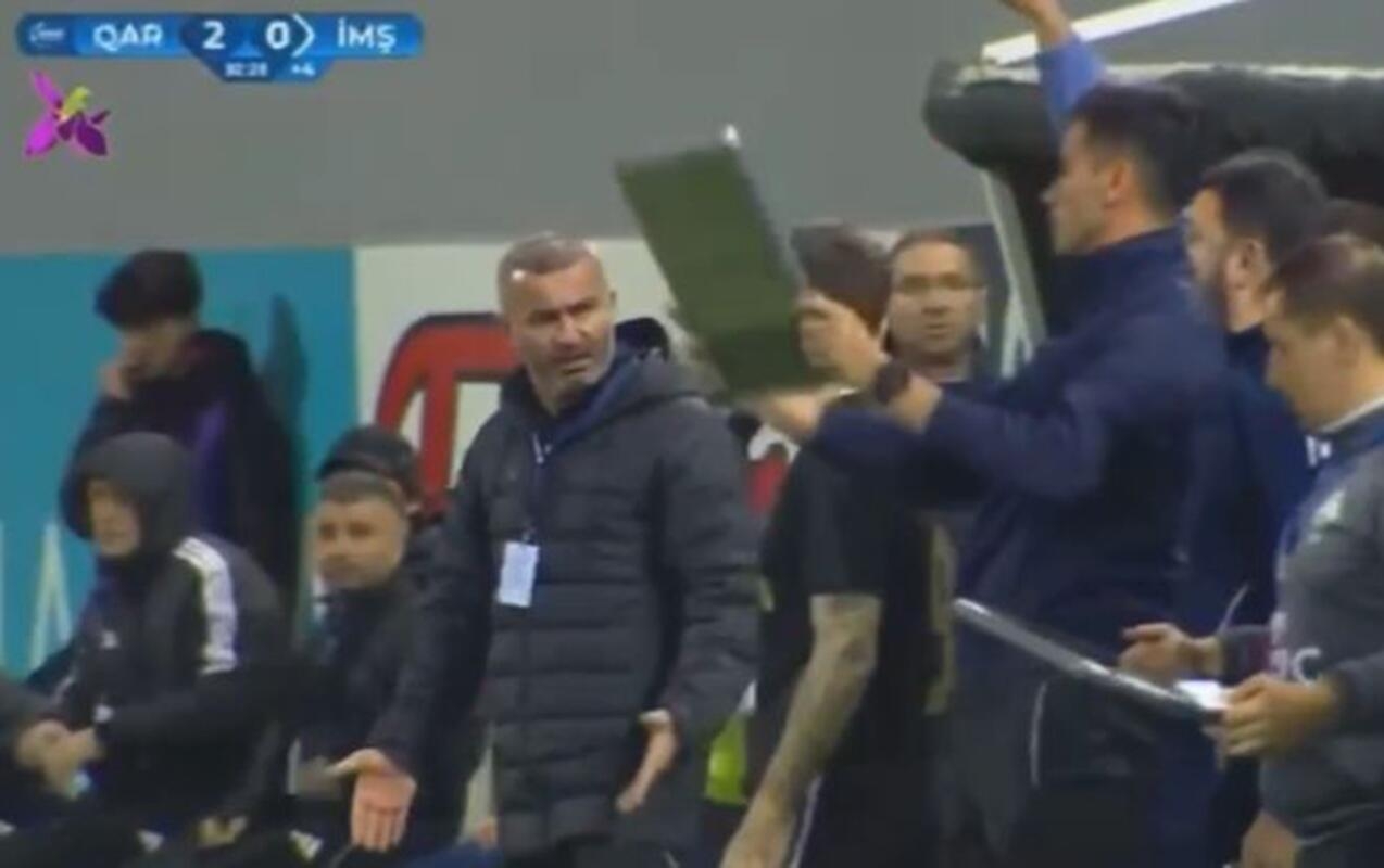 Qurban Qurbanov Kadiyə əsəbiləşdi - VİDEO