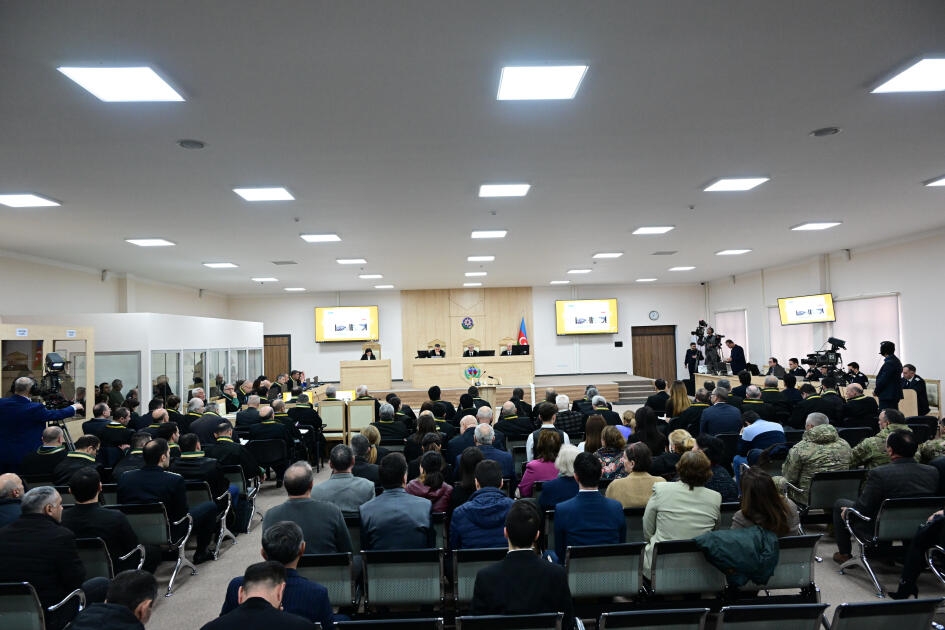 Ermənistan vətəndaşlarının məhkəməsində prokurorlar ittiham çıxışına başladı: Təqsirləri sübutlarla təsdiqlənib