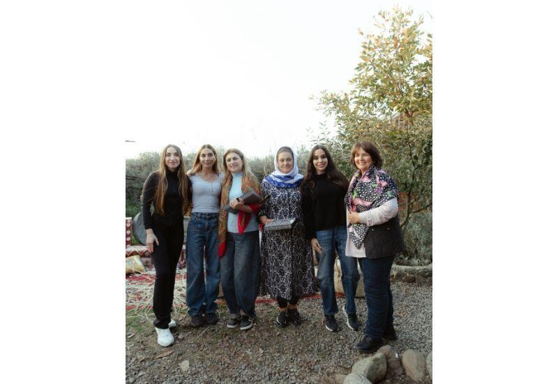 Leyla Əliyeva, Arzu Əliyeva və Alena Əliyeva Lənkəranda fermer təsərrüfatı ilə tanış olublar - FOTO