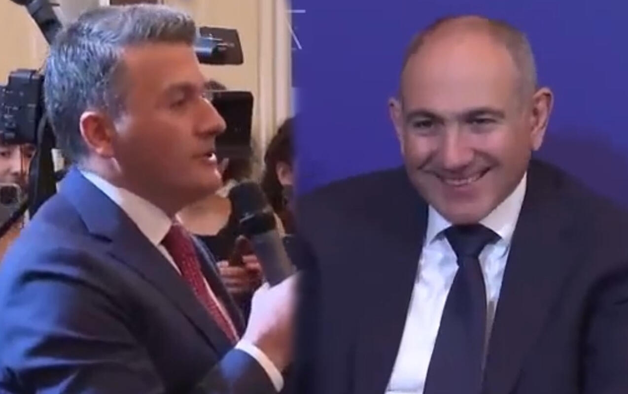 Azərbaycan səfiri Paşinyanı ermənicə salamladı - VİDEO