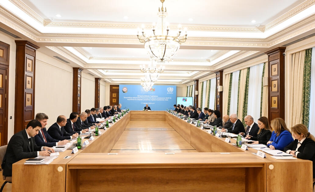 WUF13-ün təşkili ilə əlaqədar yaradılmış Təşkilat Komitəsinin növbəti iclası keçirilib - FOTO