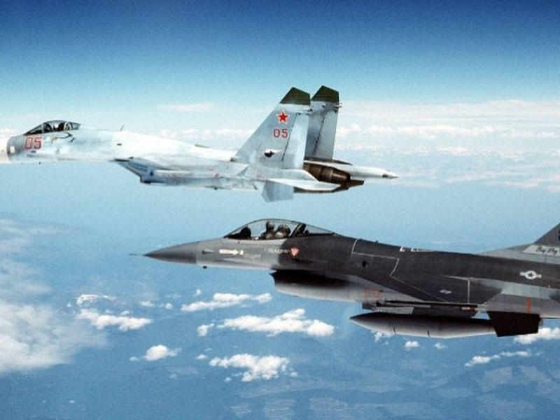 Türk F-16-ları yunan pilotlara dəhşət yaşatdı - ŞOK VİDEO