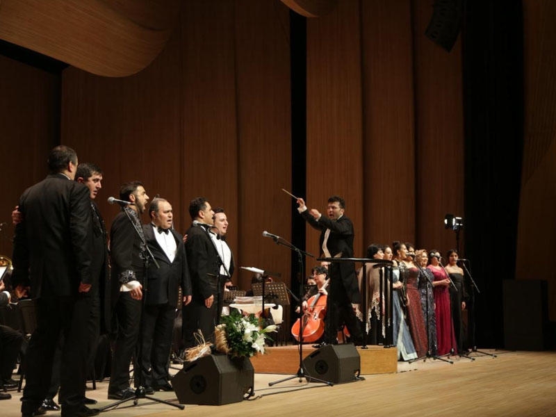 ''Azərbaycan vokalçıları'' festivalının təntənəli bağlanış mərasimi keçirildi - FOTO