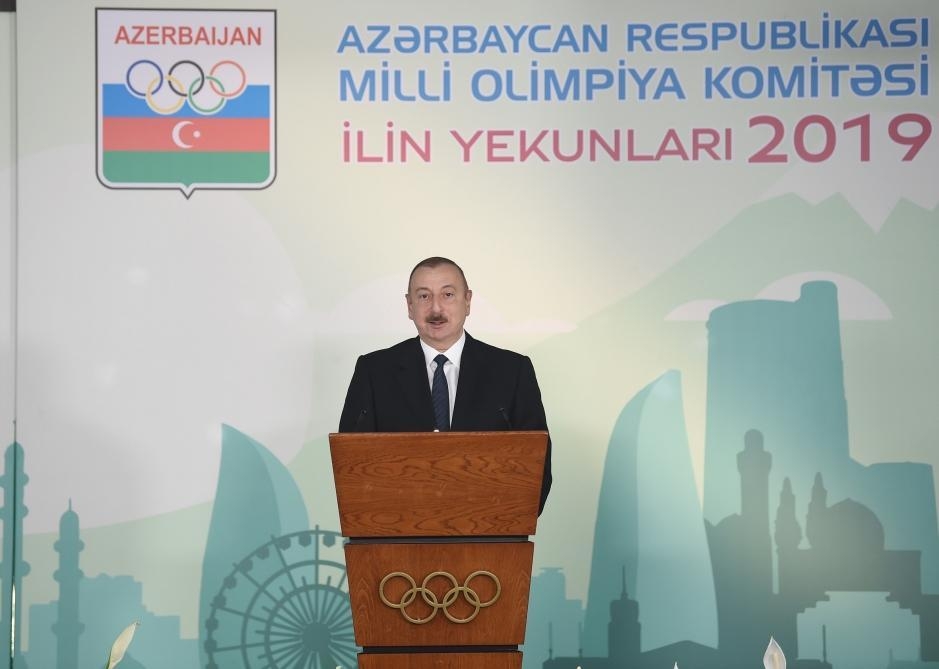 Prezident İlham Əliyev: ''Azərbaycanda idmanın kütləviliyi təmin edilir, idmanla məşğul olmaq istəyən gənclərin sayı kəskin artır''