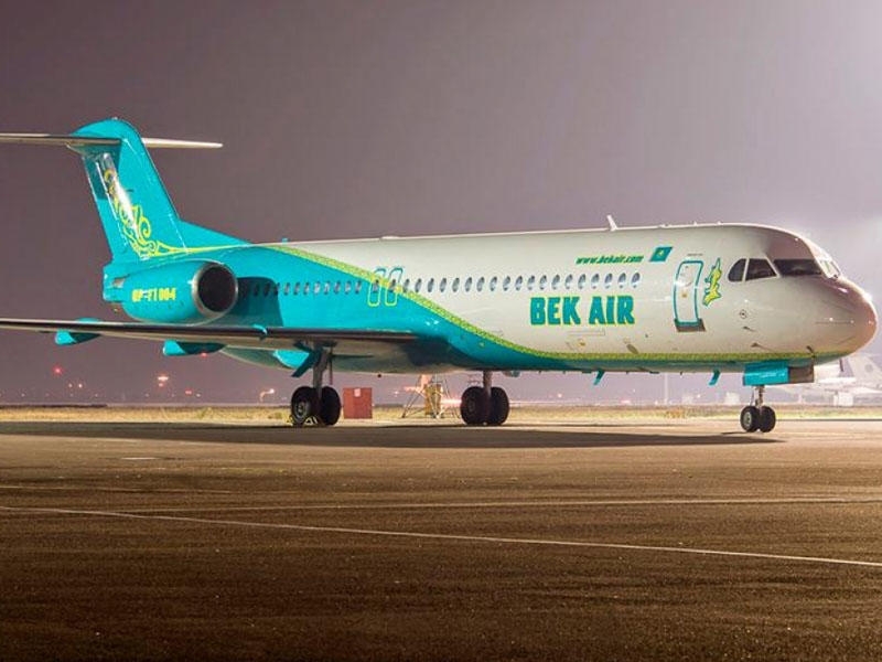 Qazaxıstanda “Bek Air” aviaşirkətinin fəaliyyəti dayandırıldı