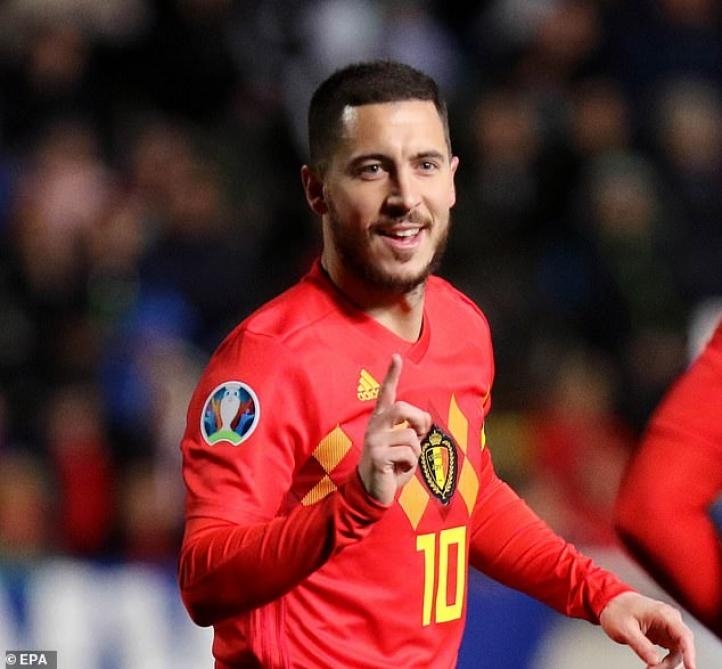 Eden Hazard Belçikada ilin ən yaxşı futbolçusu seçilib