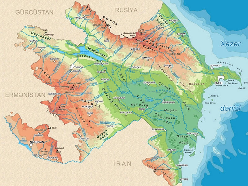 Azərbaycan ərazisinin 12,4%-i yüksək ekoloji riskli sahələrdir