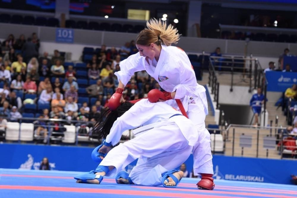 İrina Zaretska Karate 1 Seriya A turnirində gümüş medal qazanıb