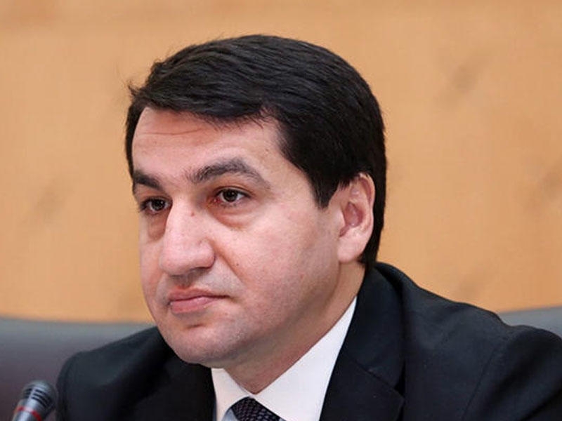 Hikmət Hacıyev: ''Ermənistan tərəfi cəfəng, ziddiyyətli bəyanatlar verir''