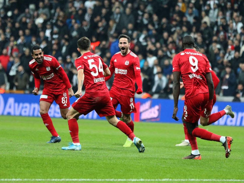 ''Beşiktaş'' ''Sivasspor''a uduzdu - VİDEO - FOTO