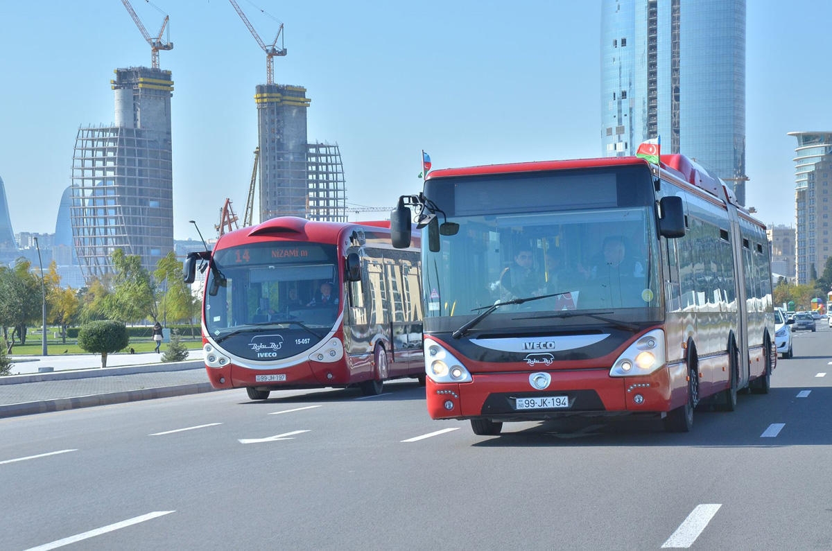 Bu marşrut avtobuslarının hərəkət sxemi dəyişdirilib