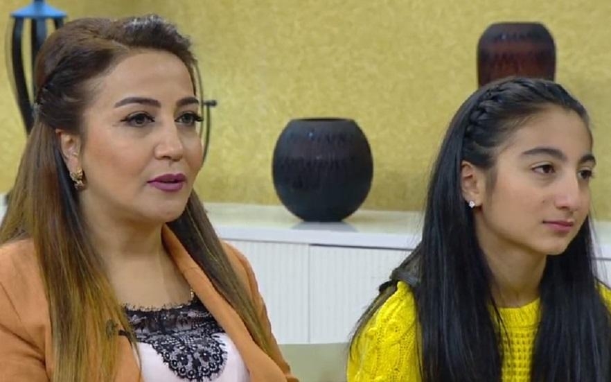 Xalq artisti ilk dəfə qızı ilə efirdə - FOTO