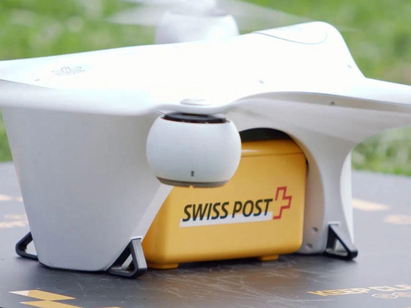 “Swiss Post” məktub və tibbi analizlərin dronlarla çatdırılması xidmətini bərpa edib