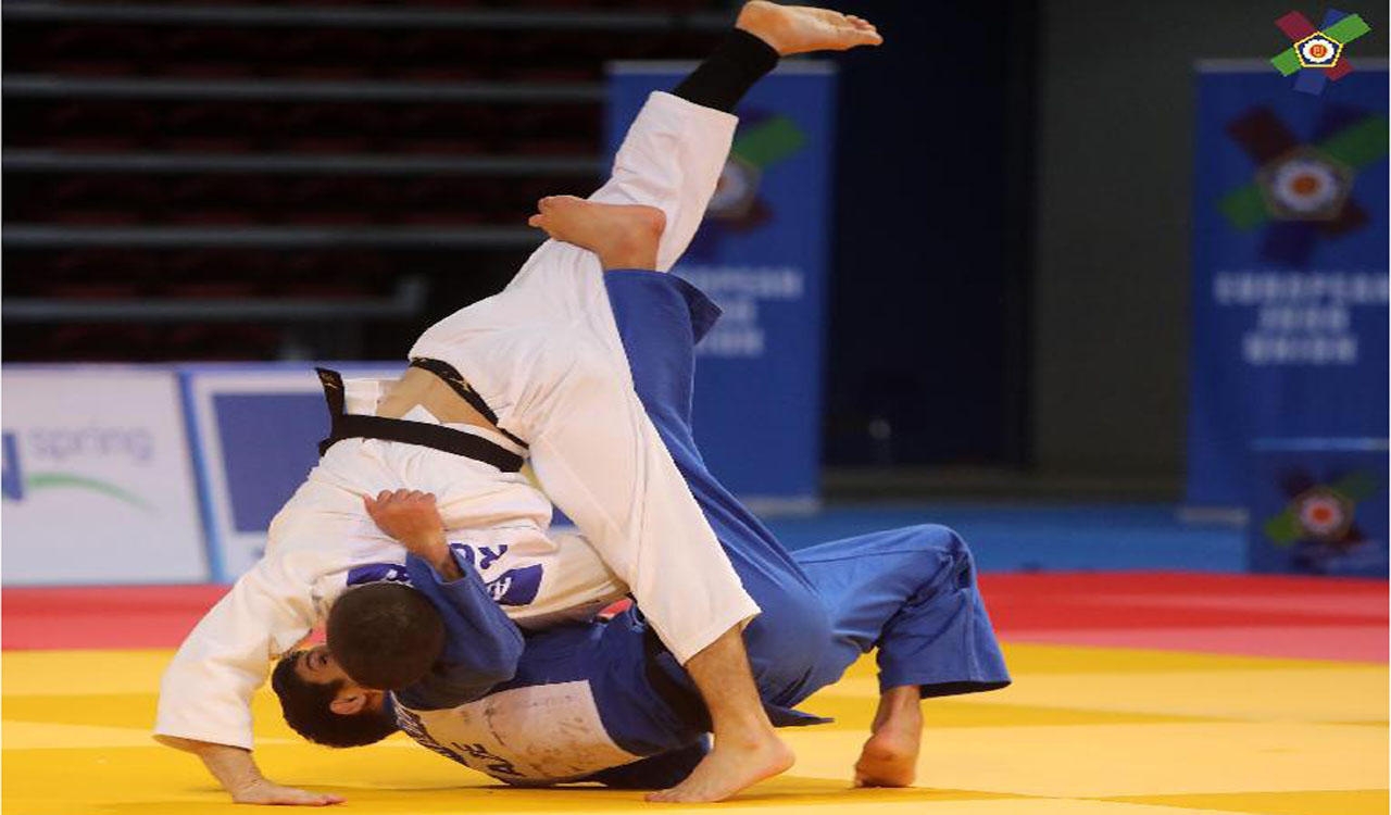 Cüdoçumuz Avropa kuboku yarışında gümüş medal qazandı - FOTO