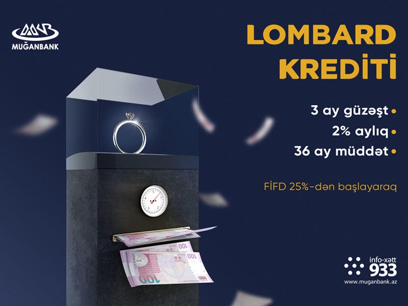 ''Muğanbank'' ASC-də  ''Lombard'' kreditinə fərqli yanaşma