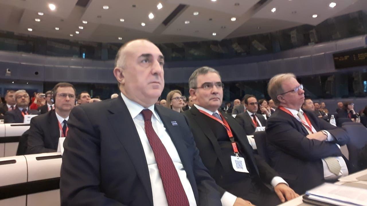 Elmar Məmmədyarov Albaniya üçün Beynəlxalq Donorlar Konfransında iştirak edib - FOTO