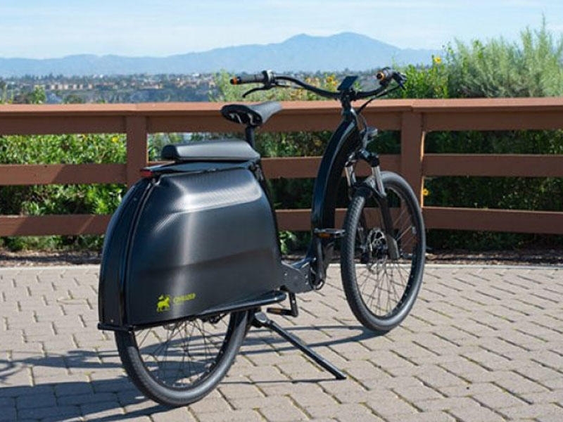 Yük daşımağa yararlı elektrikli velosiped
