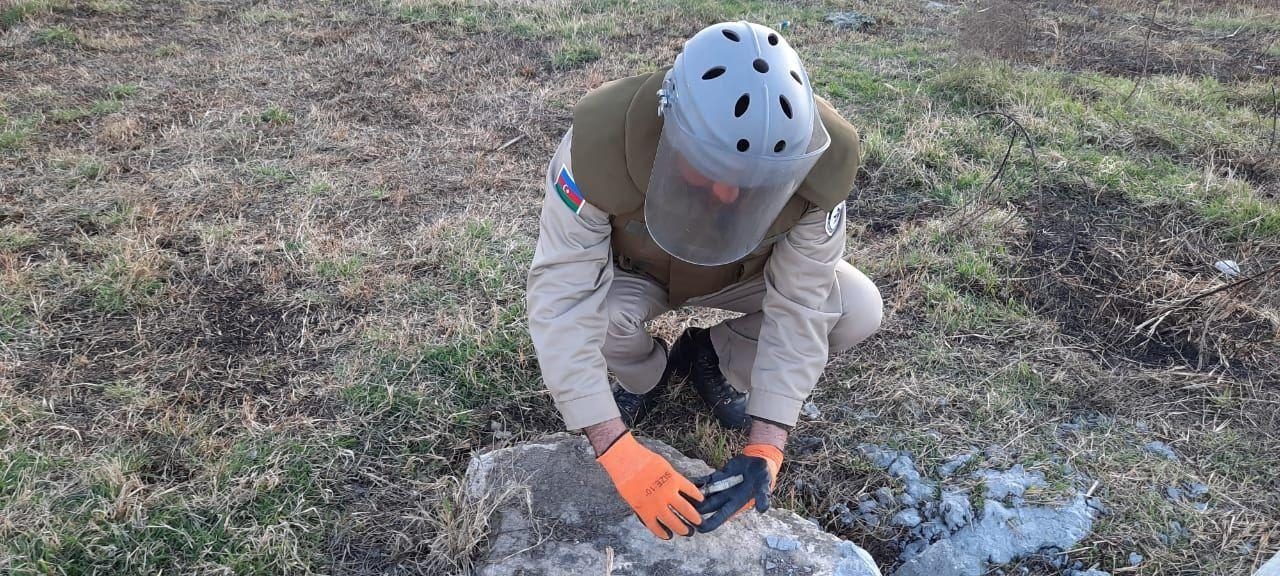 Ağcabədidə təhlükəli tapıntı - FOTO