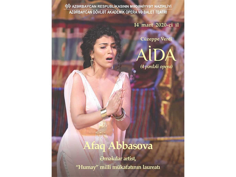 “Aida” operasının tamaşası keçiriləcək