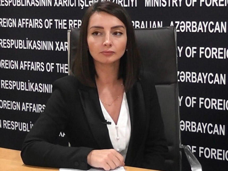 Leyla Abdullayeva: ''Xurşidbanu Natəvanın abidəsinə qarşı vandalizmin Ermənistan Baş nazirinin Belçikaya səfəri zamanı baş verməsi diqqəti cəlb edir''