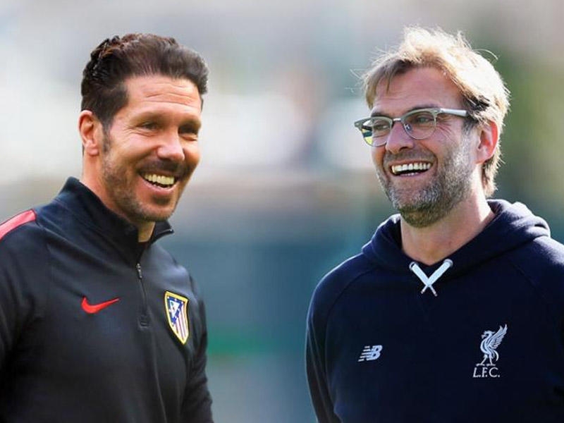 Kloppla Simeone dirsək-dirsəyə görüşdü