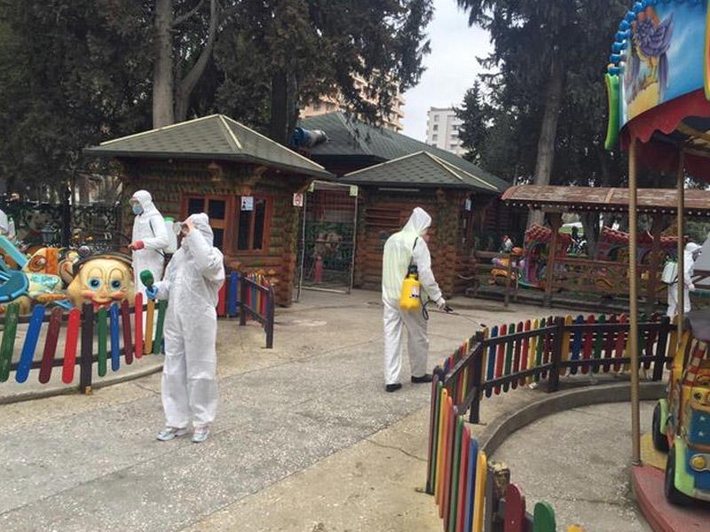 Bakıda təmizlik, tibbi-profilaktik və dezinfeksiyaedici tədbirlər daha da gücləndirilib - FOTO