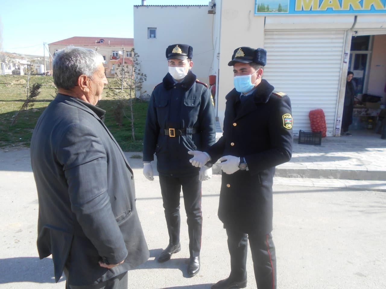 Xızı polisi koronavirusla bağlı maarifləndirmə tədbirlərini davam etdirir - FOTO