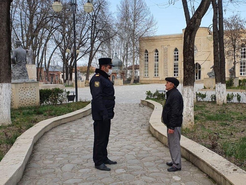 Qubada xüsusi karantin rejiminə nəzarət gücləndirildi - FOTO