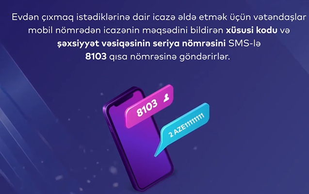 SMS-lə icazə almaq üçün VİDEOTƏLİMAT