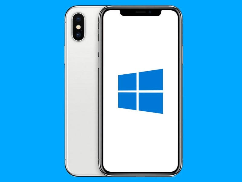 iPhone X-ə Windows 10 əməliyyat sistemi quruldu - VİDEO