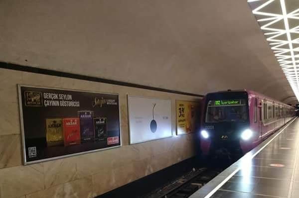 Bakıda metronun fəaliyyəti 2 saat dayandı