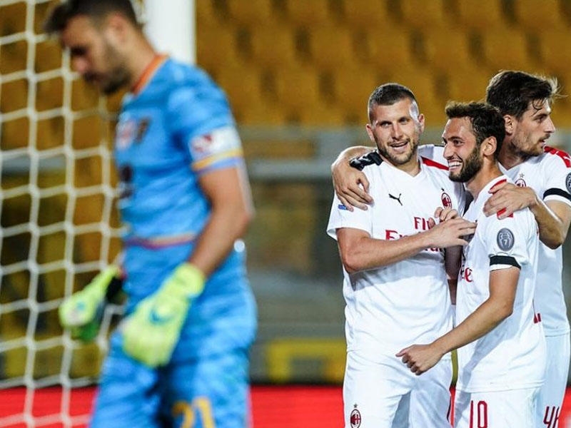 ''Milan'' 4 qolla qalib gəldi - VİDEO