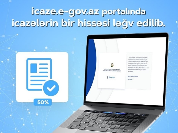 ''İcaze.e-gov.az'' portalında icazələrin bir hissəsi ləğv edilib