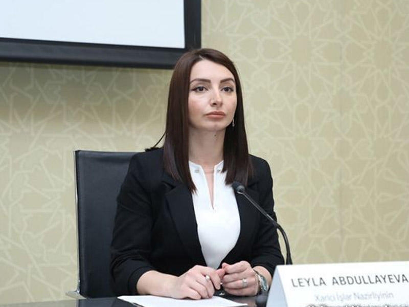 Leyla Abdullayeva: Ermənistan XİN rəhbərinin qondarma rejimin “prezidenti” ilə görüşü bu ölkənin təcavüzkar siyasətinin bariz nümunəsidir