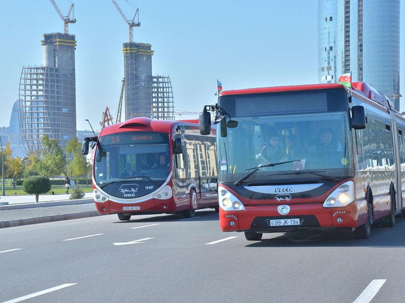 Bu gecədən müntəzəm və ekspres xətlər üzrə avtobusların fəaliyyəti dayandırılacaq