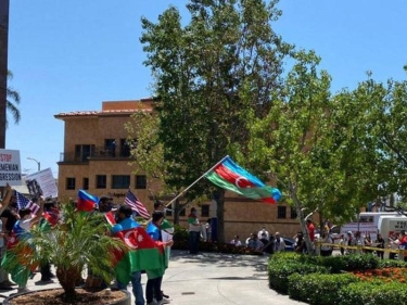 Los Ancelesdə törədilən təxribatla bağlı bir erməni saxlanılıb, cinayət işi başlanacaq