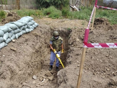 Füzulidə sursat aşkarlanıb - FOTO