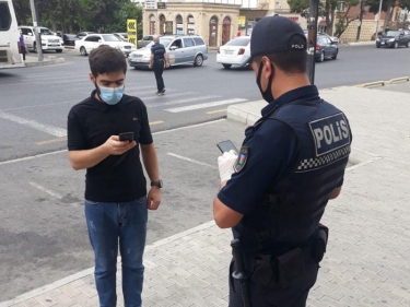 Bakıda gücləndirilmiş nəzarət tədbirləri davam etdirilir - FOTO