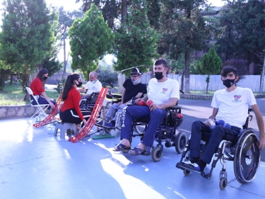 Boccia İdman Federasiyasının idmançıları təlim-məşq toplantısında - FOTO